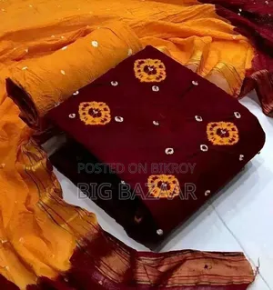  মোম বাটিক থ্রি-পিস 