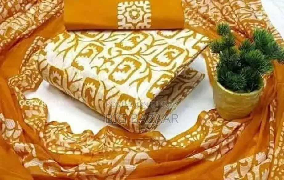  মোম বাটিক থ্রি-পিস 