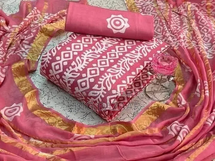  মোম বাটিক থ্রি-পিস 