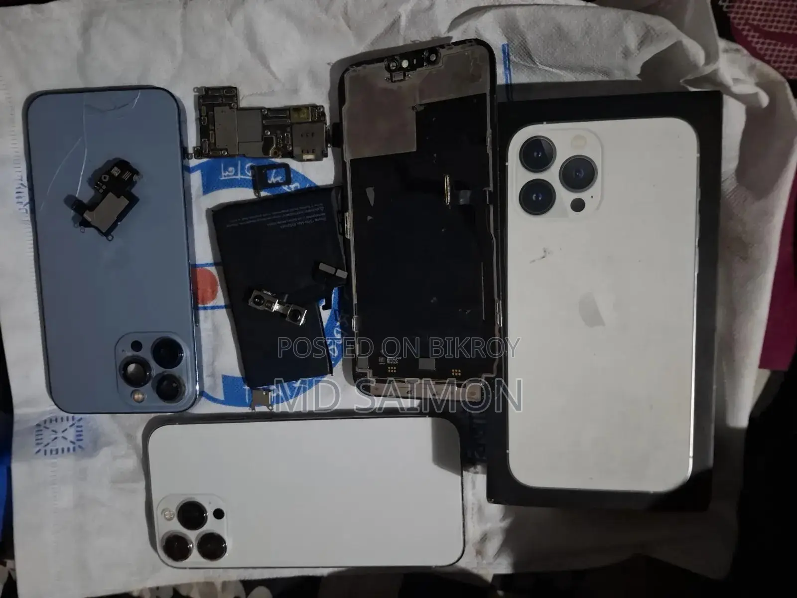 Apple iPhone 13 Pro Max 256 GB Gold parts