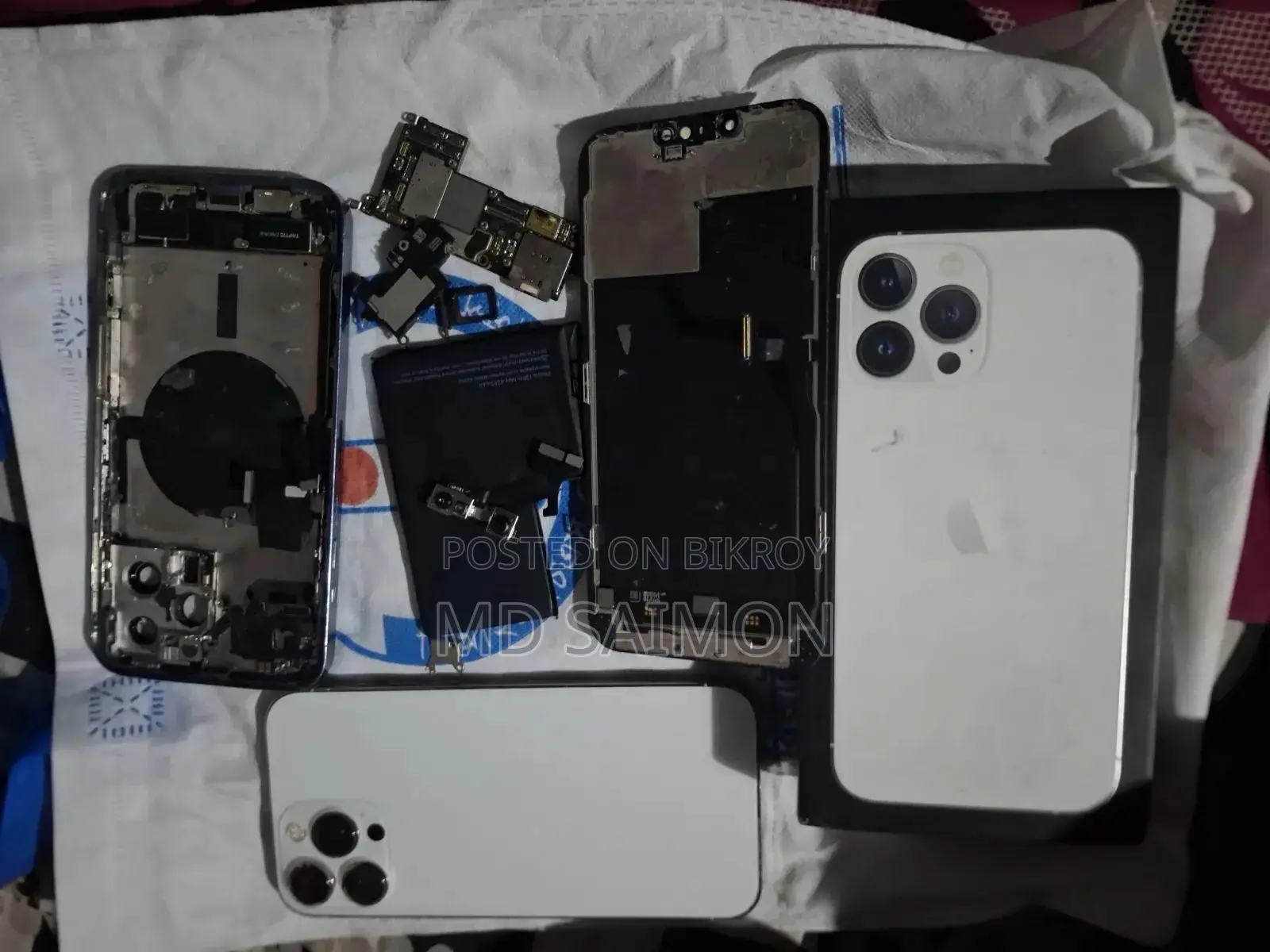 Apple iPhone 13 Pro Max 256 GB Gold parts