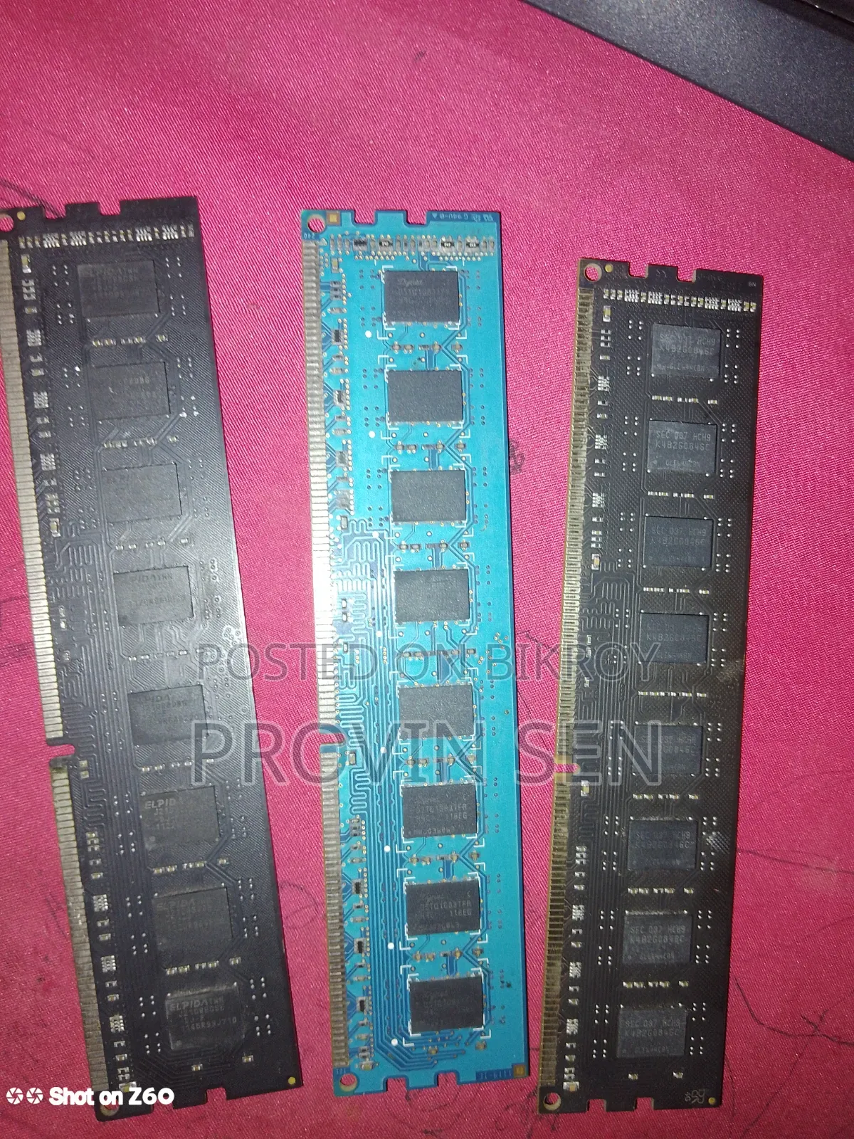 DDR3 RAM completely fresh condition no problem