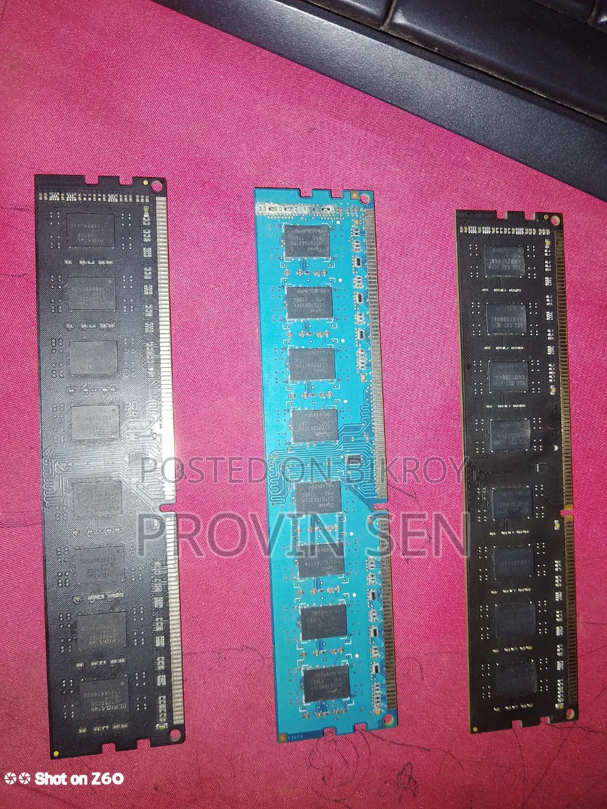 DDR3 RAM completely fresh condition no problem