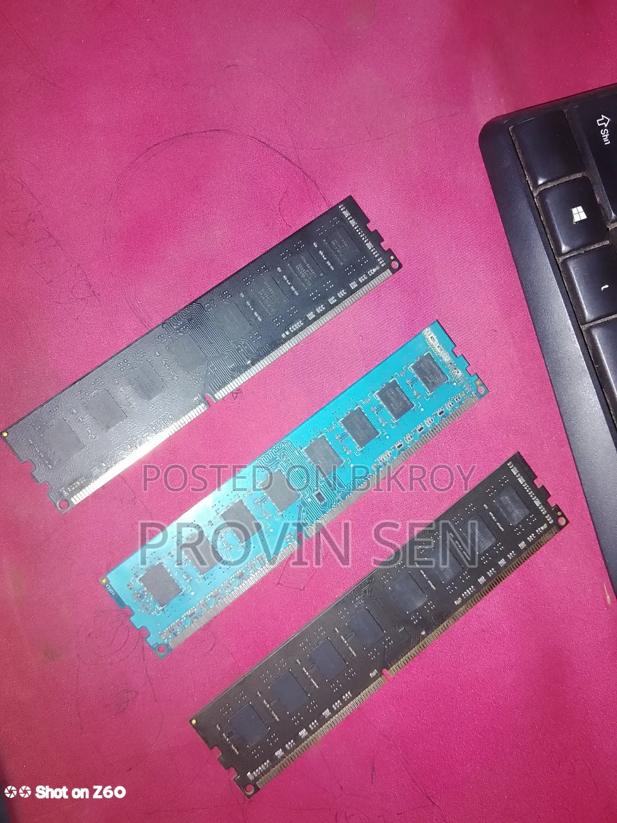 DDR3 RAM completely fresh condition no problem