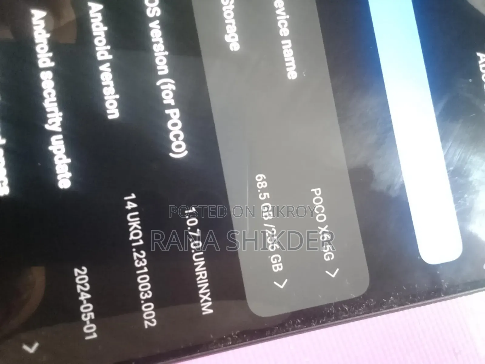 Xiaomi Poco X6 256 GB Black