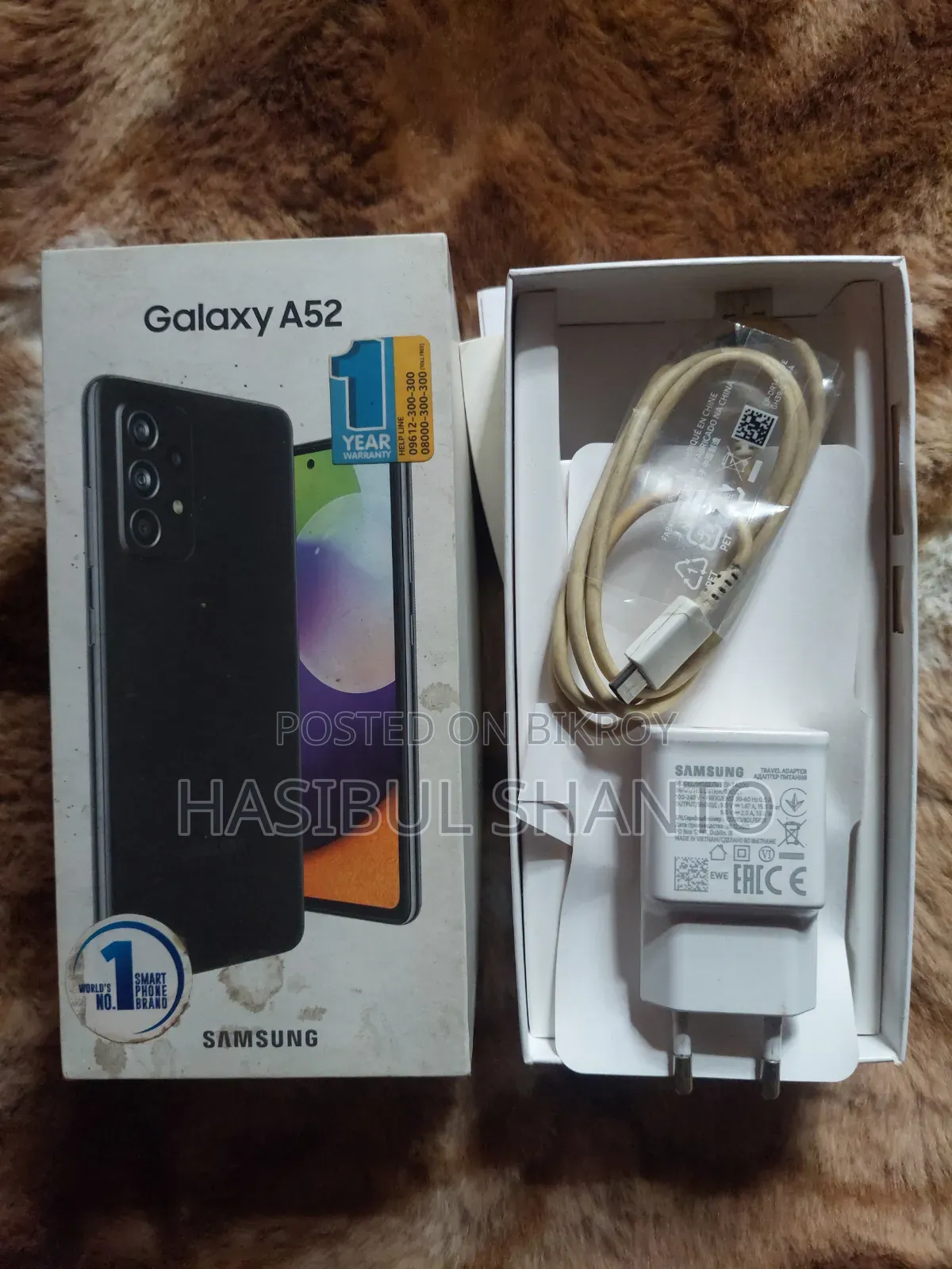 স্যামসাং গ্যালাক্সি এ৫২ ১২৮ জিবি ব্ল্যাক
