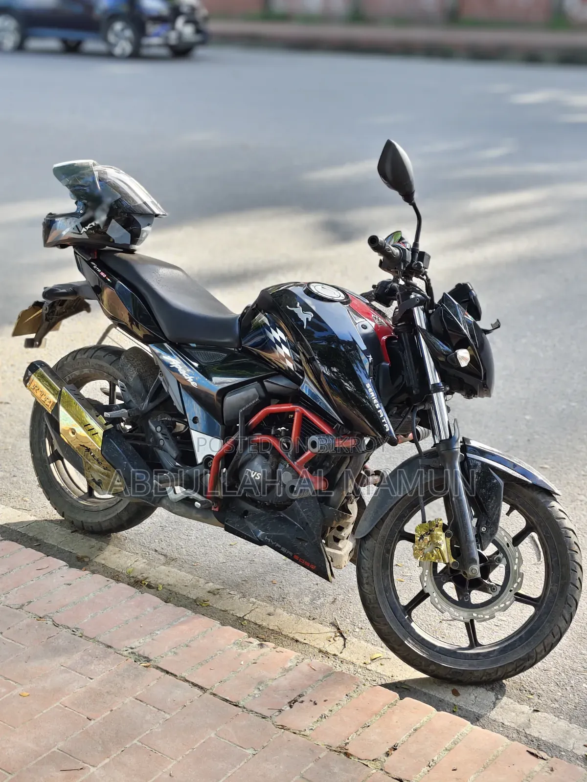 টিভিএস আপাচে আরটিআর ১৬০ ৪ভি ২০২০ কালো
