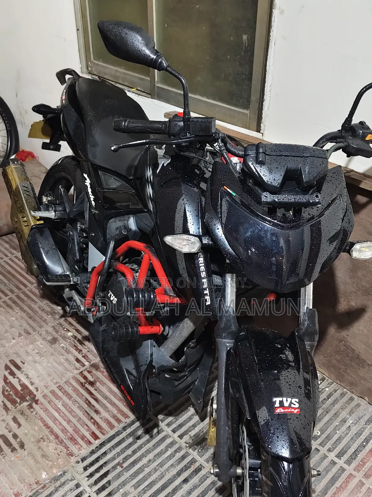 টিভিএস আপাচে আরটিআর ১৬০ ৪ভি ২০২০ কালো