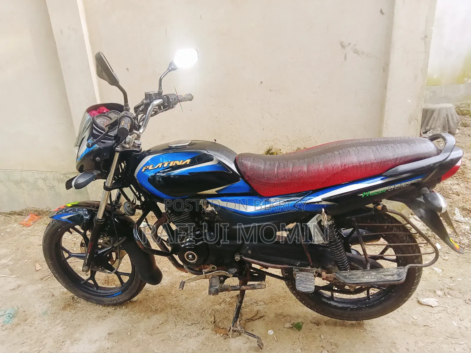 Bajaj Platina 110 2022 Blue