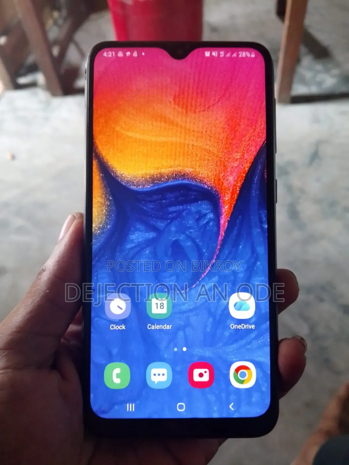Samsung A10 32 GB Blue