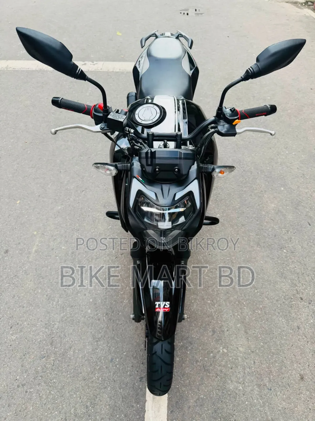 TVS Apache RTR 160 4V 2023 Black