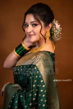 Blouse is free with the saree