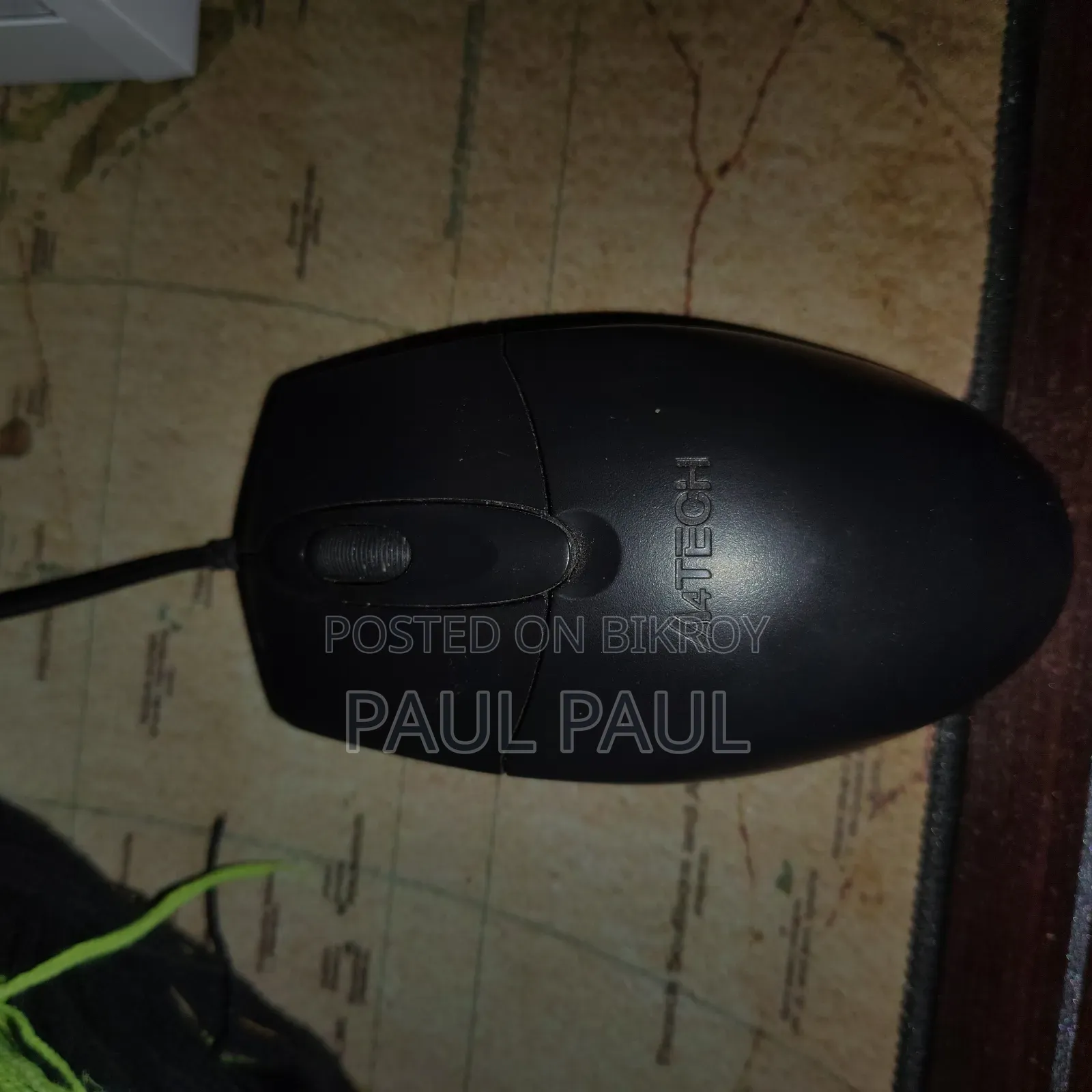 A4Tech OP-720 USB Wired Mouse - In Good Condition
