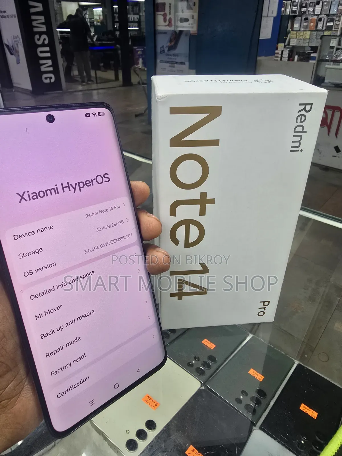 Xiaomi Redmi Note 14 Pro 256 GB Black