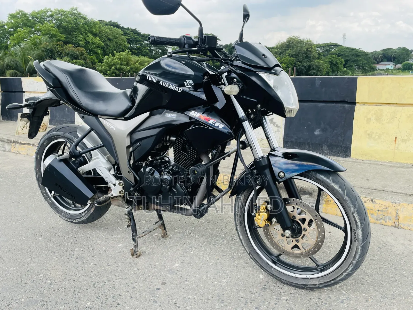 Suzuki Gixxer 2024 Black