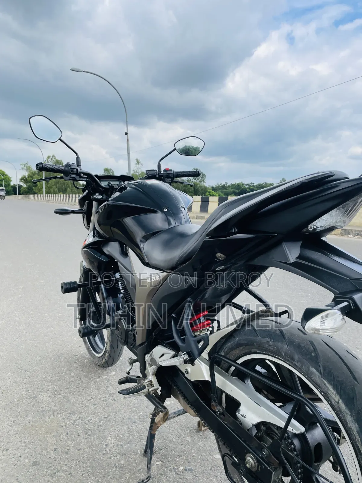 Suzuki Gixxer 2024 Black