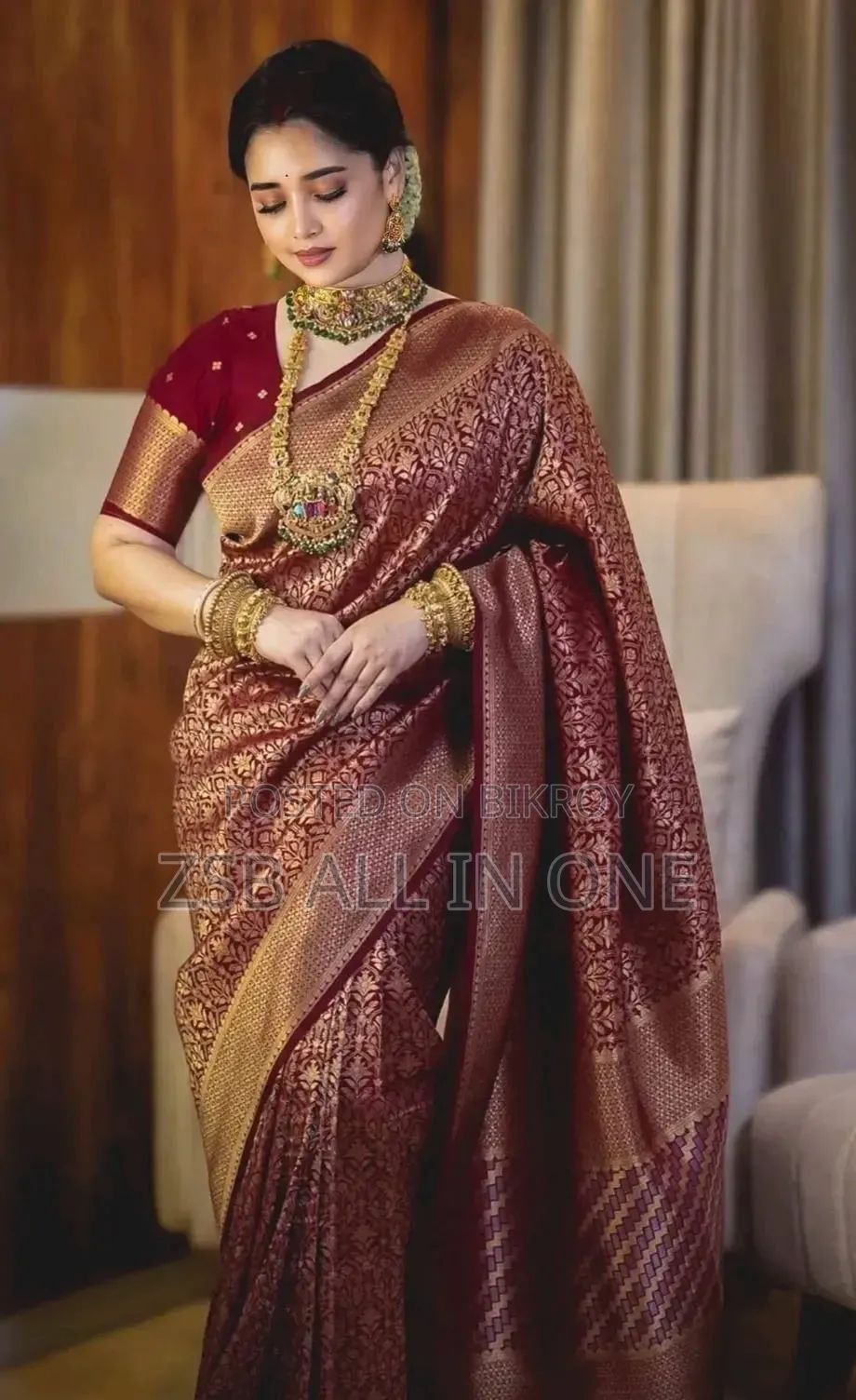Royal Elegance Benaroshi Katan Saree