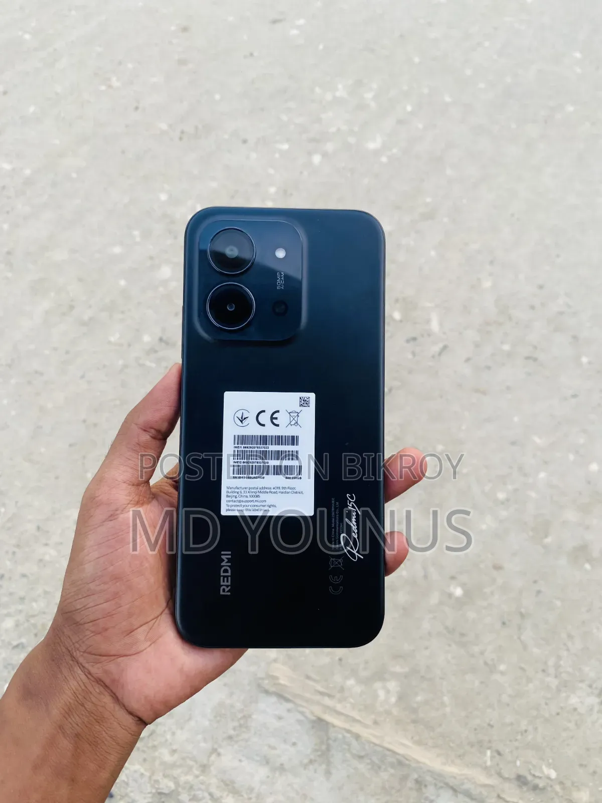 New Xiaomi Redmi 15C 256 GB Black