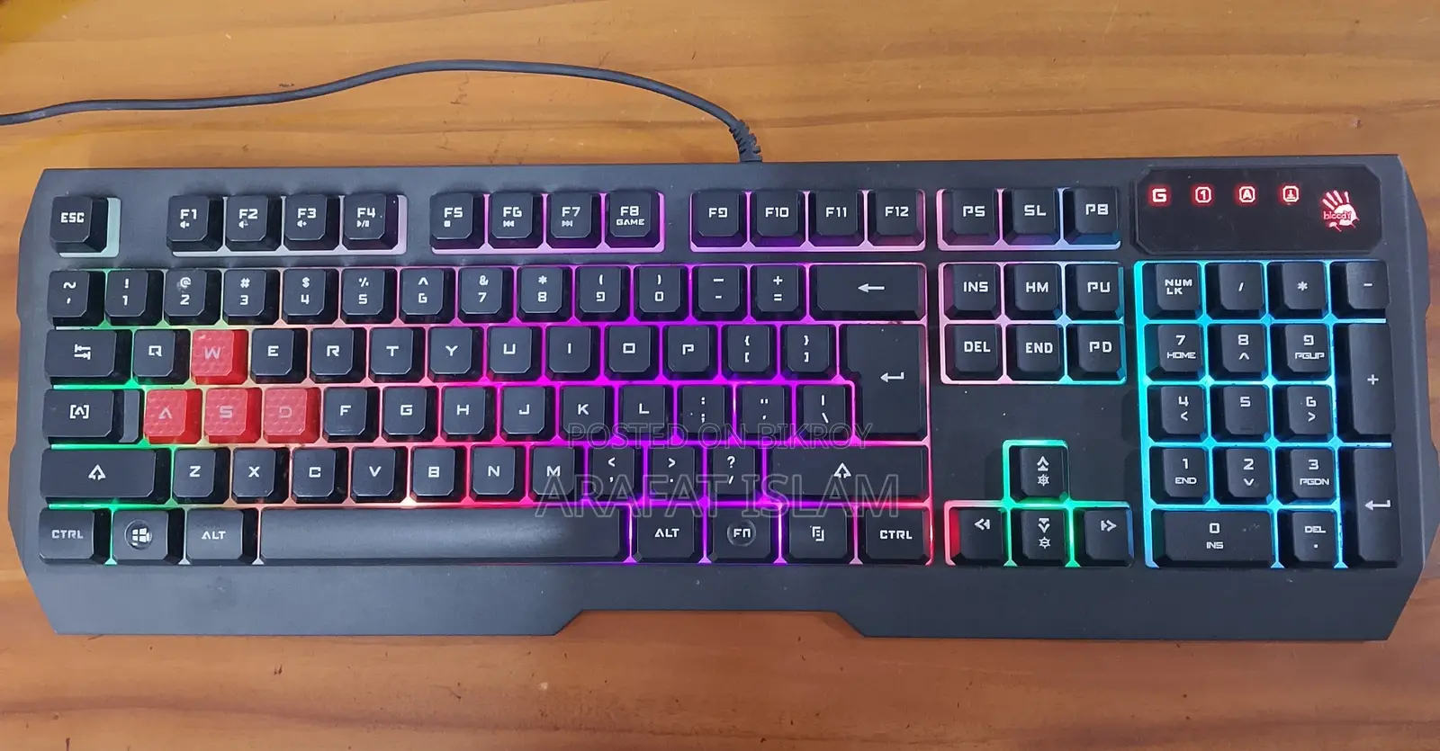 A4Tech Bloody B135N Gaming Keyboard বিক্রি হবে