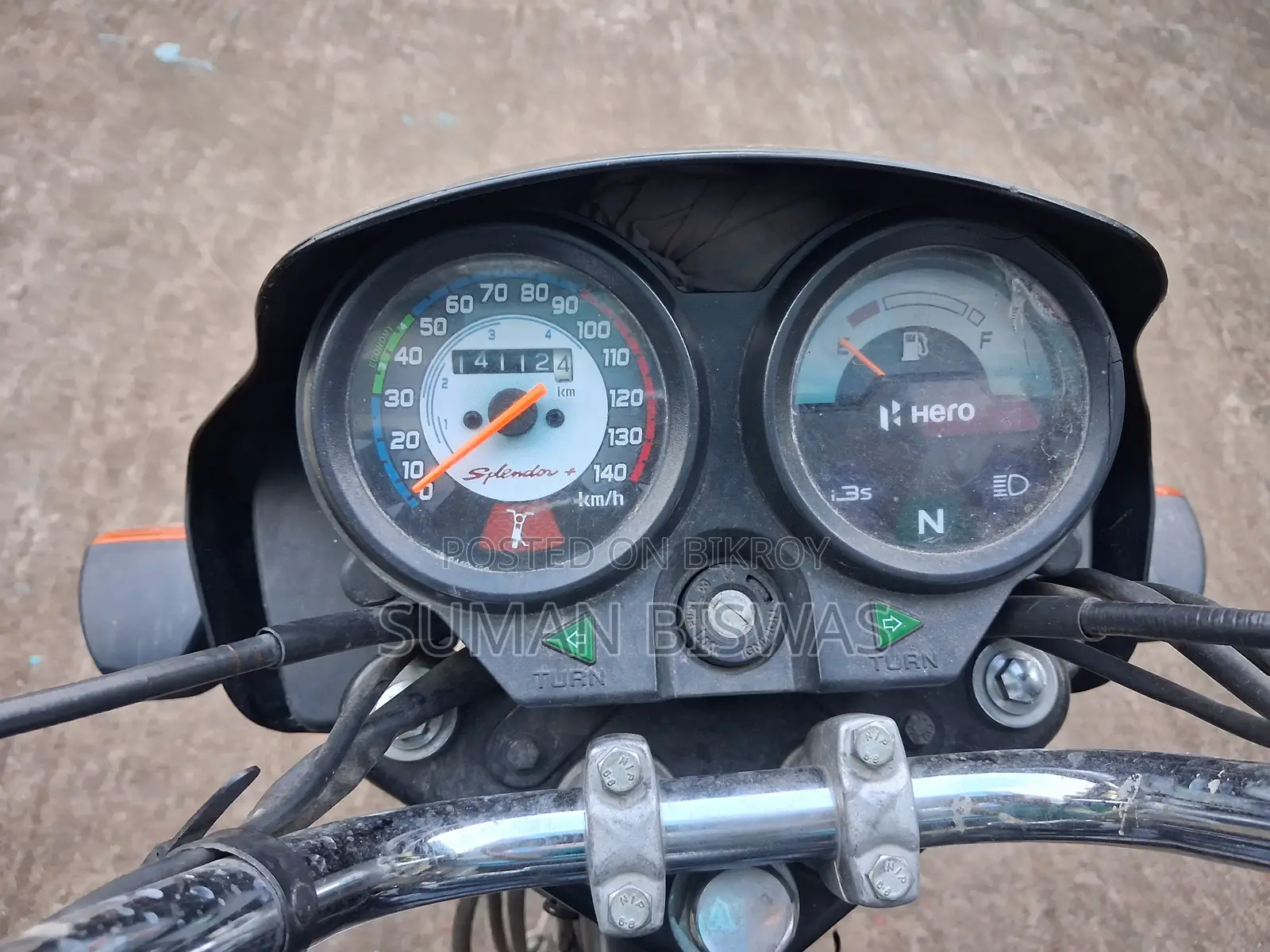 Hero Splendor Plus IBS i3S 2022 Black