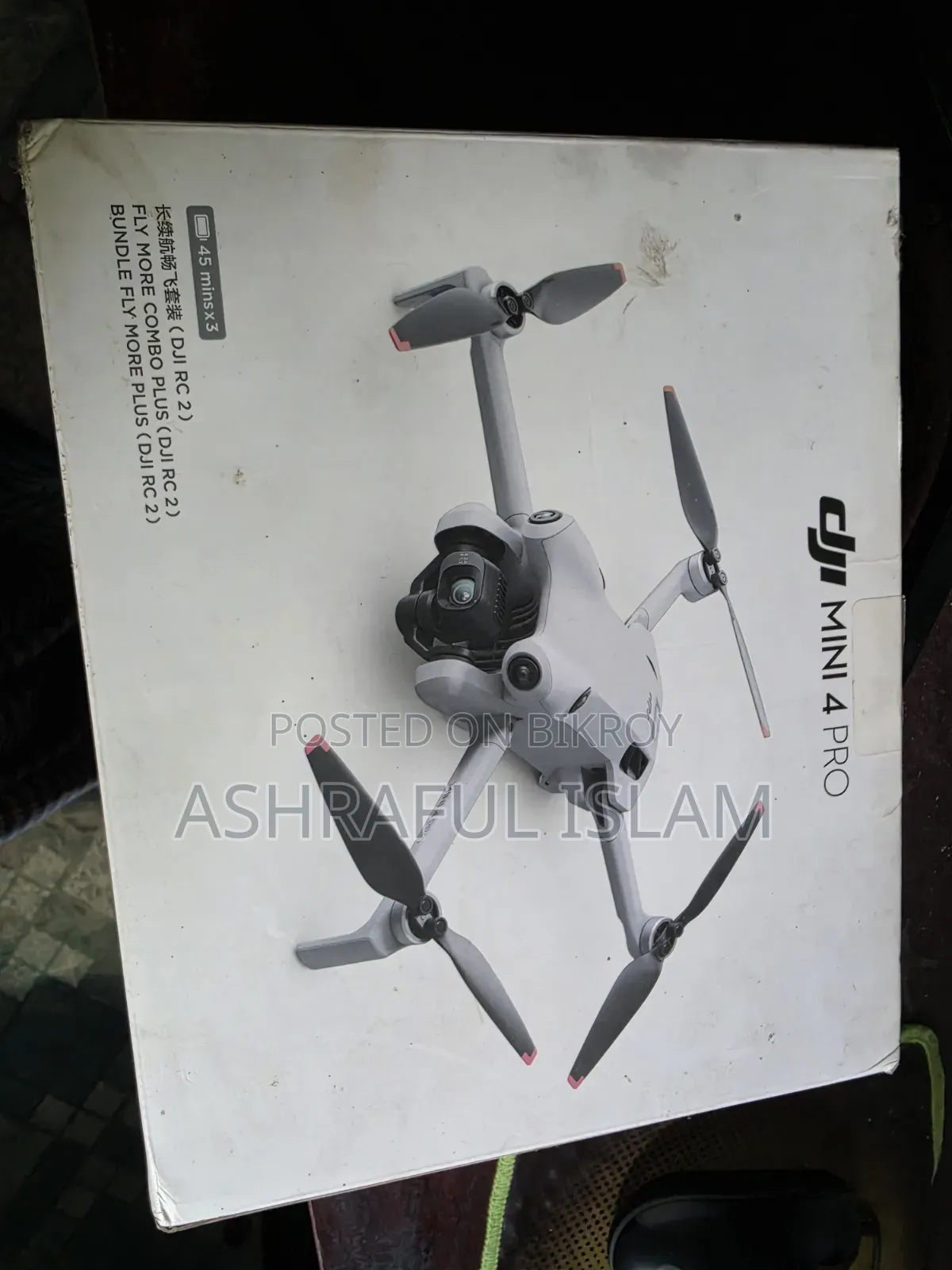 DJI Mini 4 Pro Combo Plus — 45 Min Battery