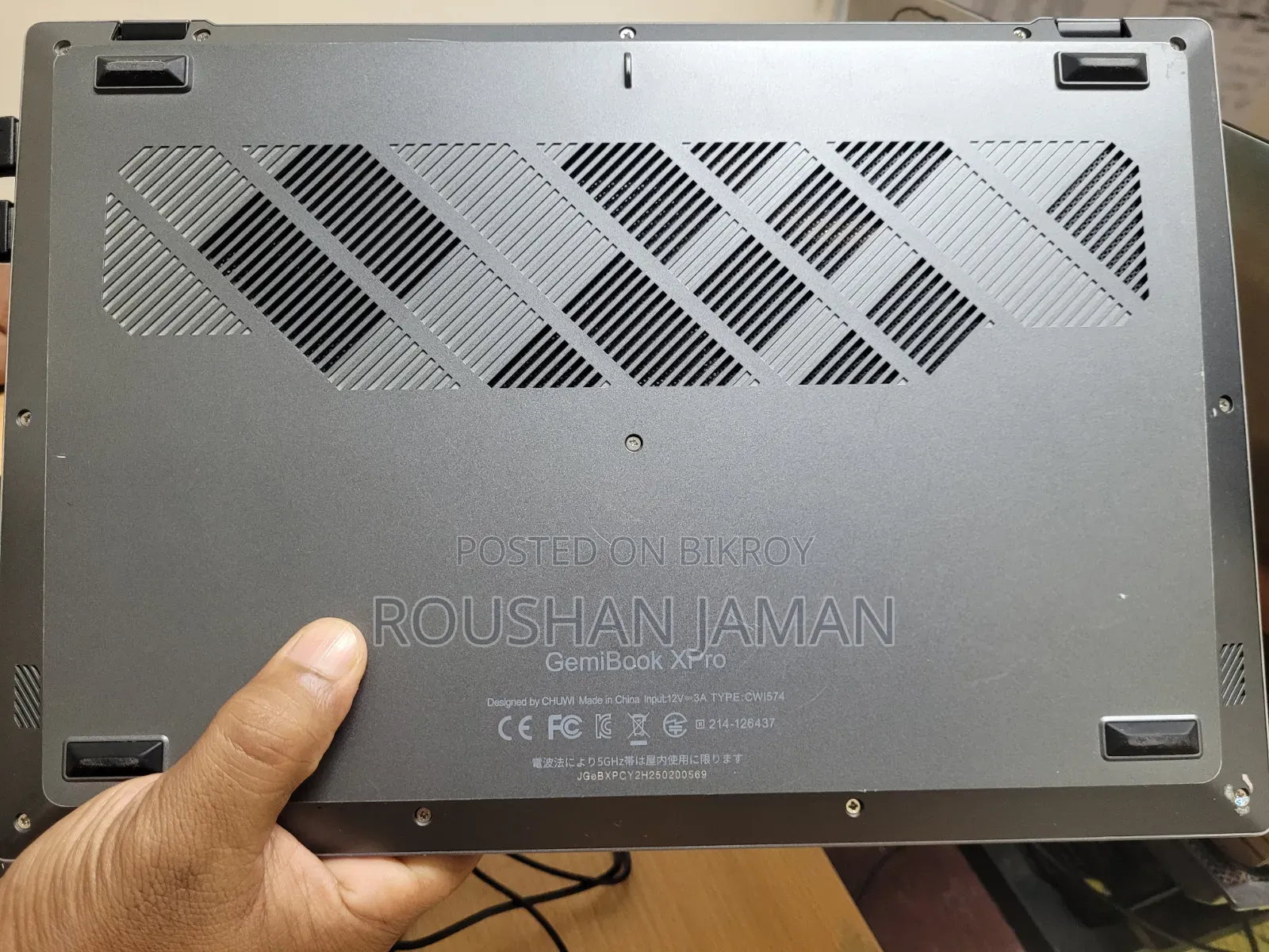 Laptop Chuwi GemiBook XPro 8GB Intel SSD 256GB