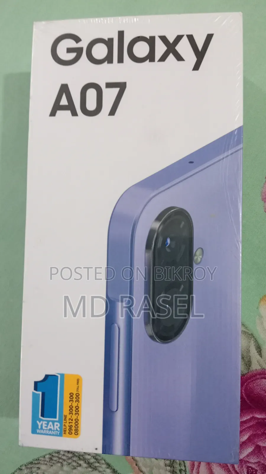New Samsung Galaxy A07 128 GB Purple