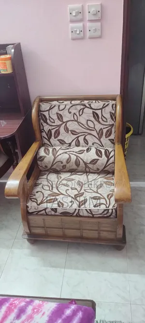 Segun Wood Sofa Set