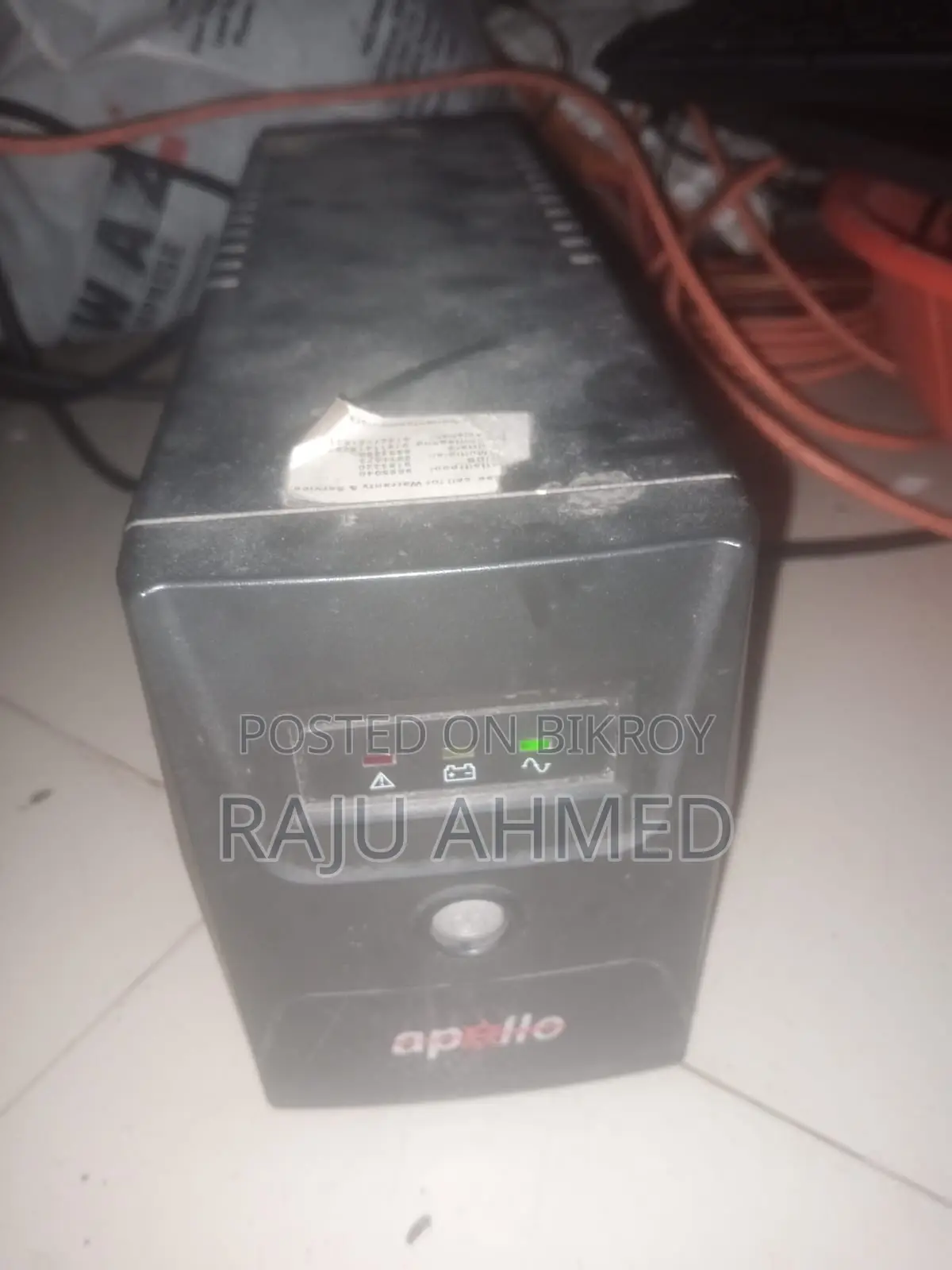 Apollo 650VA 7A Offline UPS for Computer