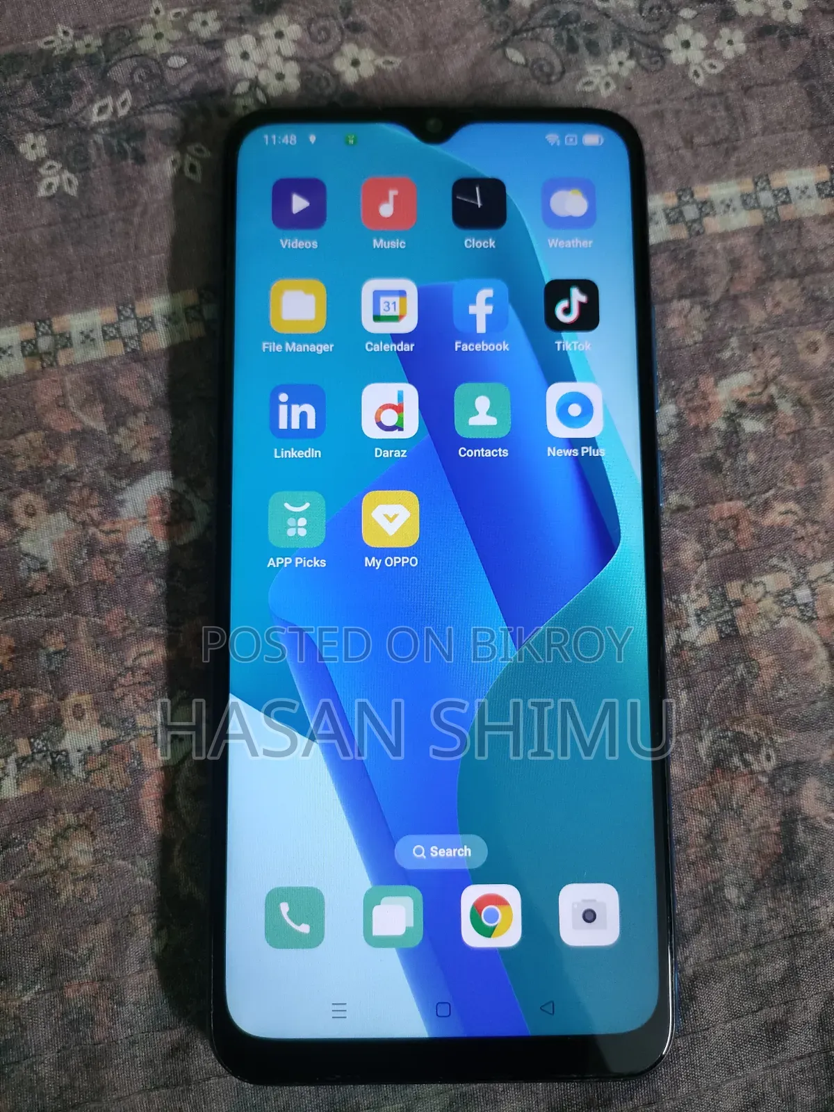 Oppo A16 64 GB Blue
