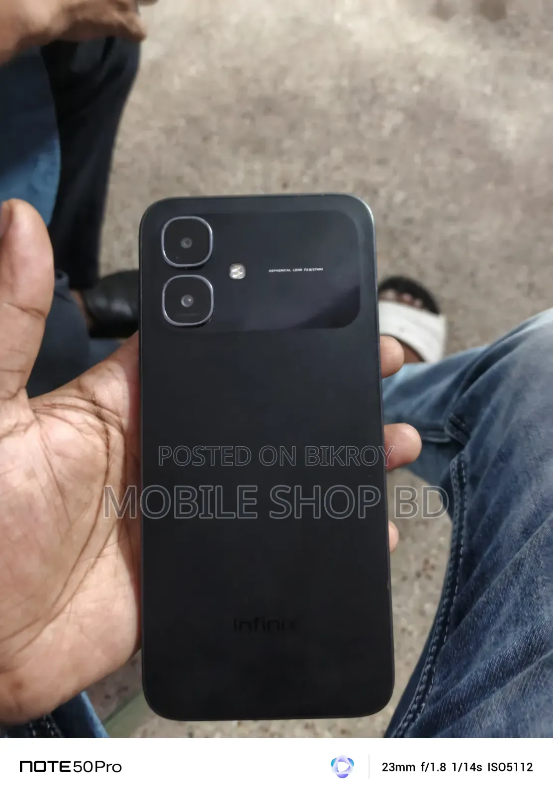 ইনফিনিক্স স্মার্ট ২০ ১২৮ জিবি ব্ল্যাক