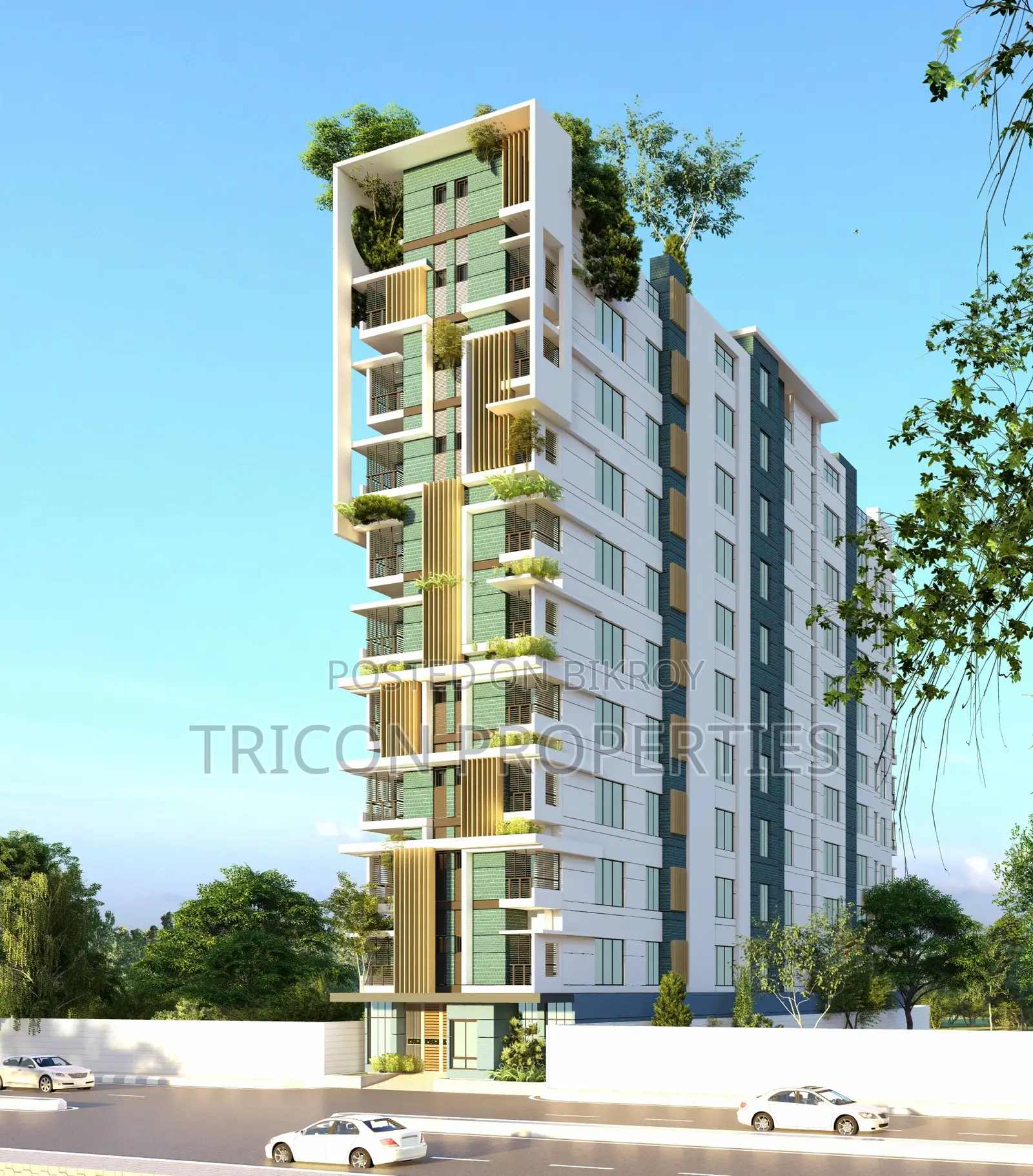 3 Bedroom Apartment in Tricon Properties, Shiroil for sale