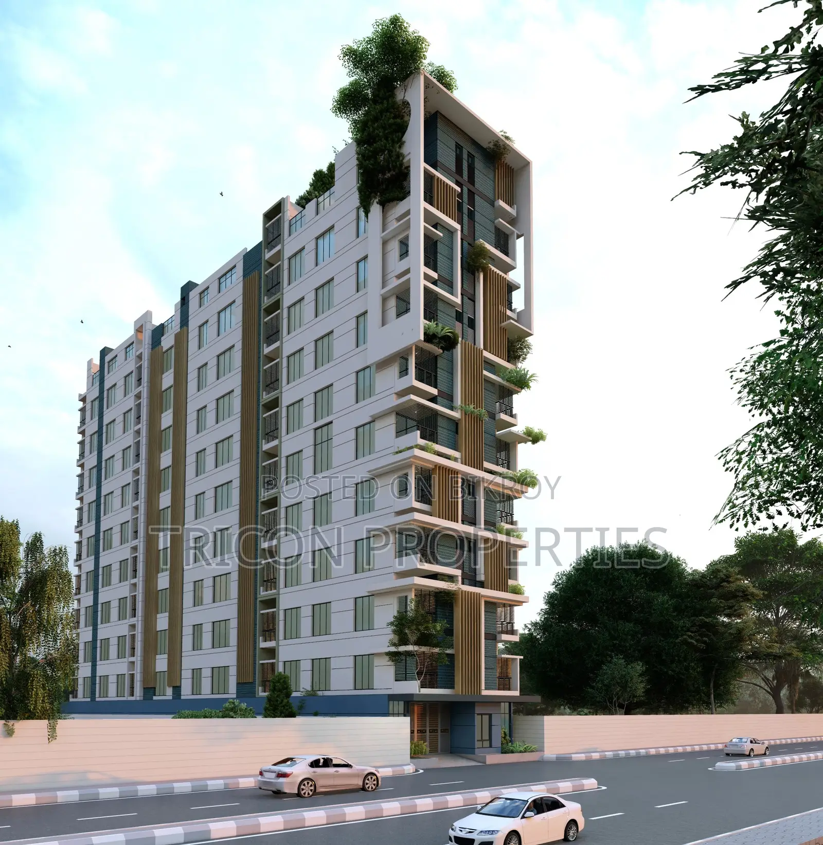 3 Bedroom Apartment in Tricon Properties, Shiroil for sale