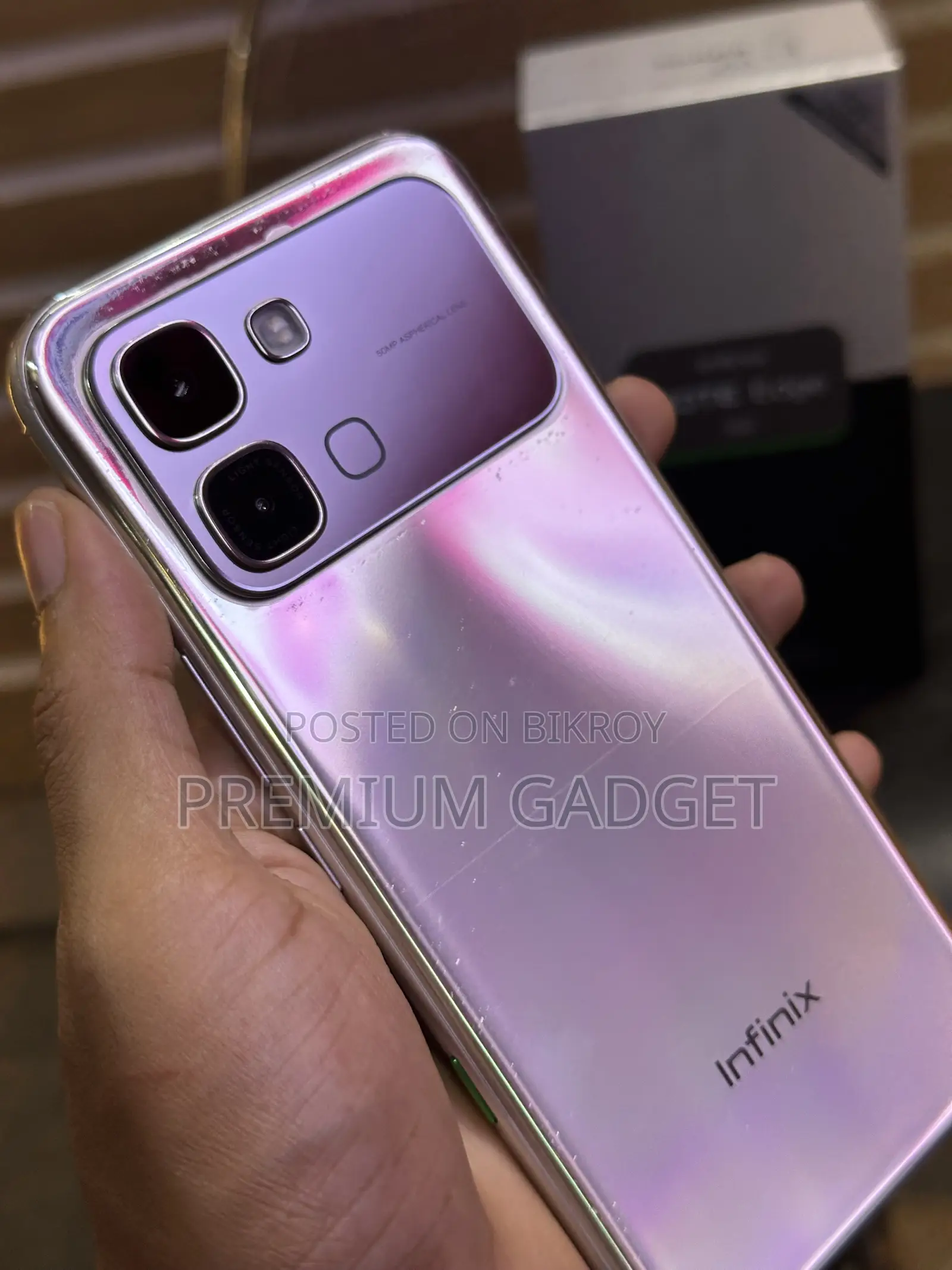 Infinix Note Edge 128 GB Bronze