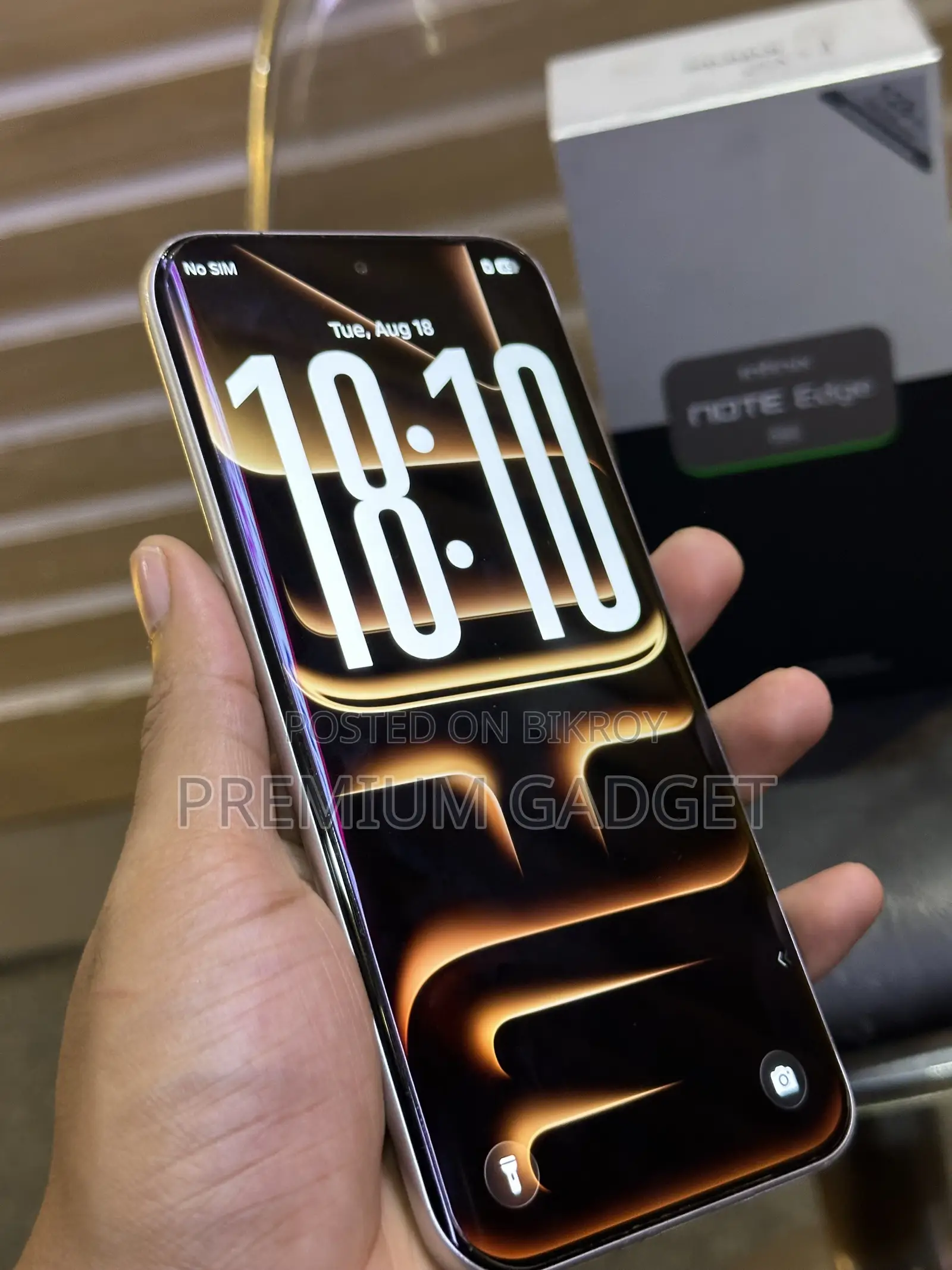 Infinix Note Edge 128 GB Bronze