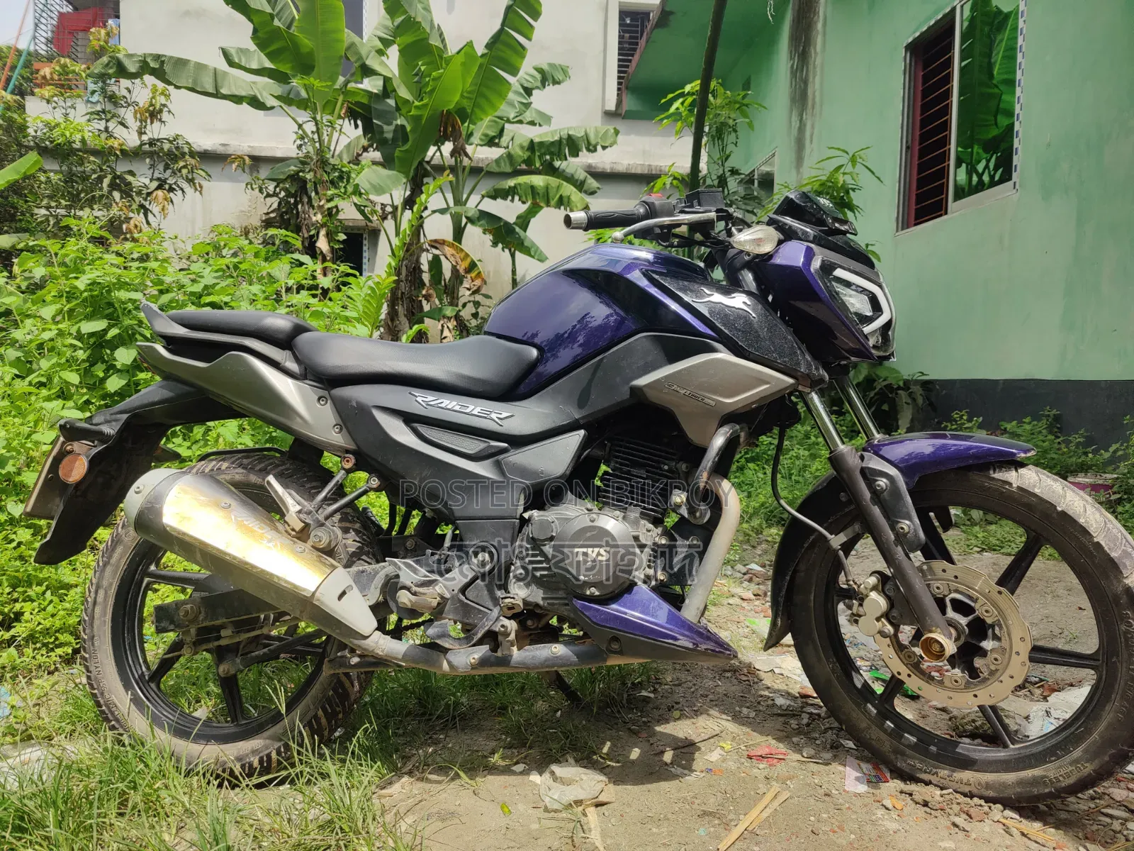 TVS Raider 125 2022 Blue