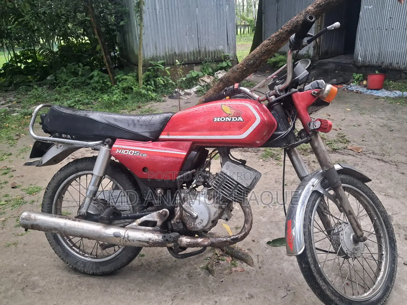 Honda H100S CDI Red