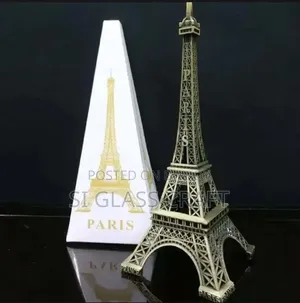 Paris Eiffel Tower Metallic Showpiece