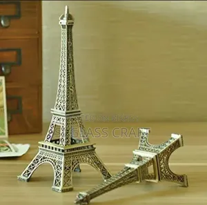Paris Eiffel Tower Metallic Showpiece