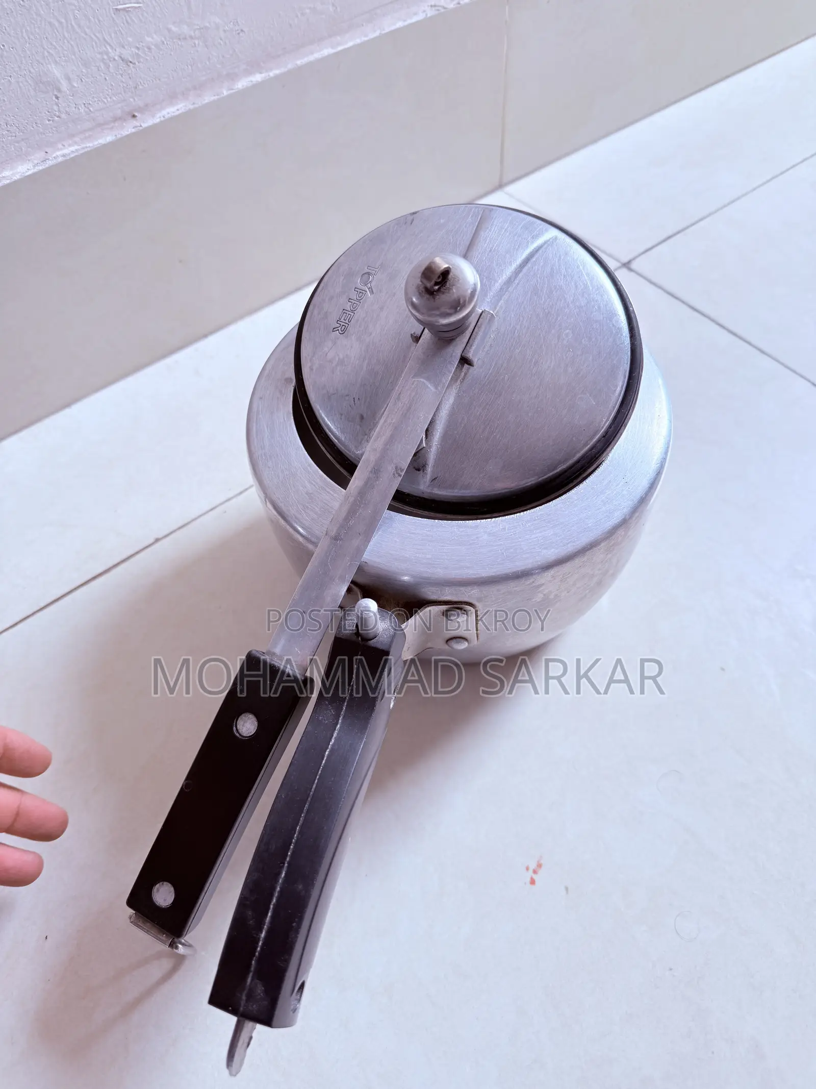 টপার প্রেশার কুকার ৩ লিটার