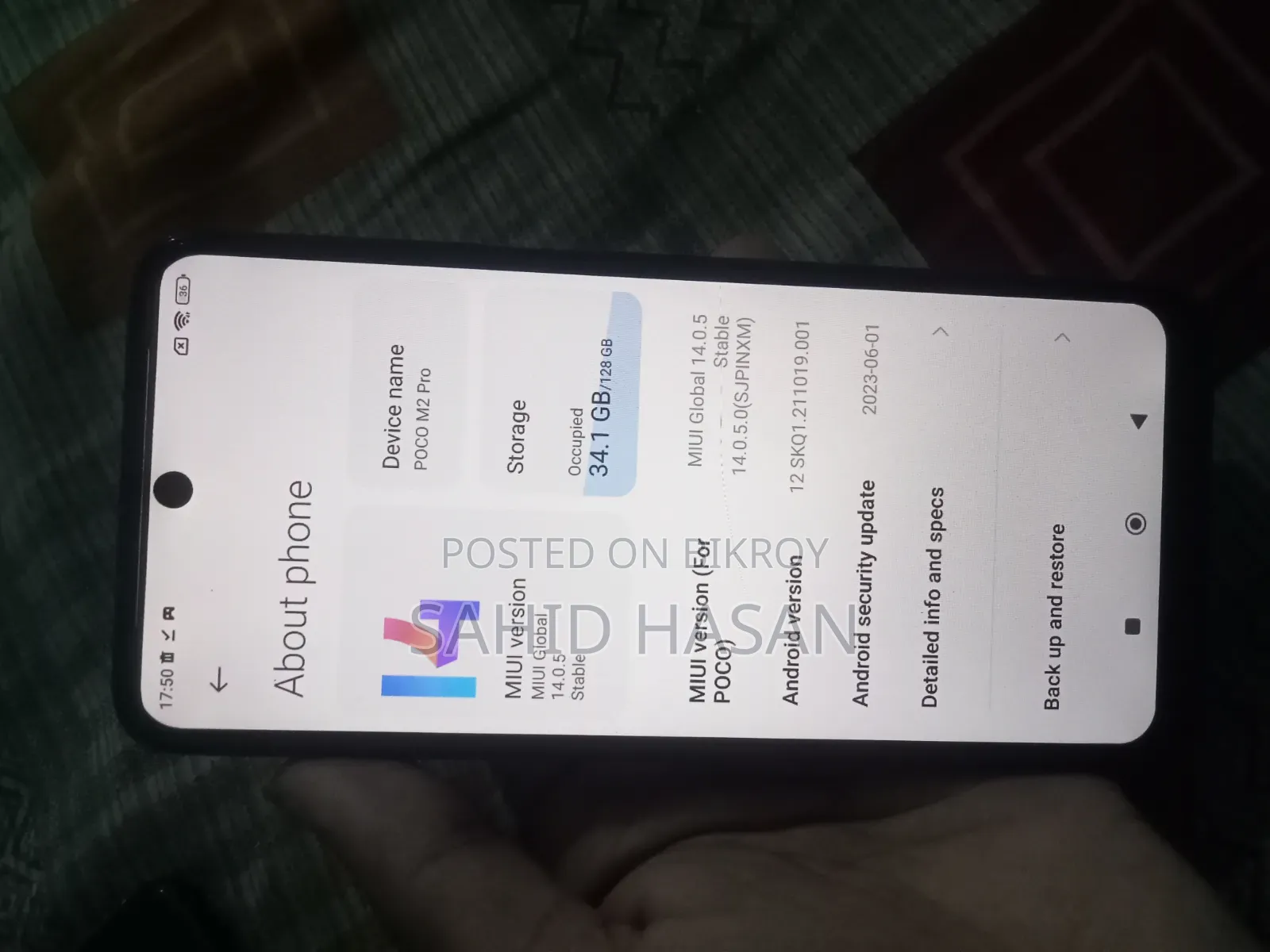 Xiaomi Poco M2 Pro 128 GB Blue
