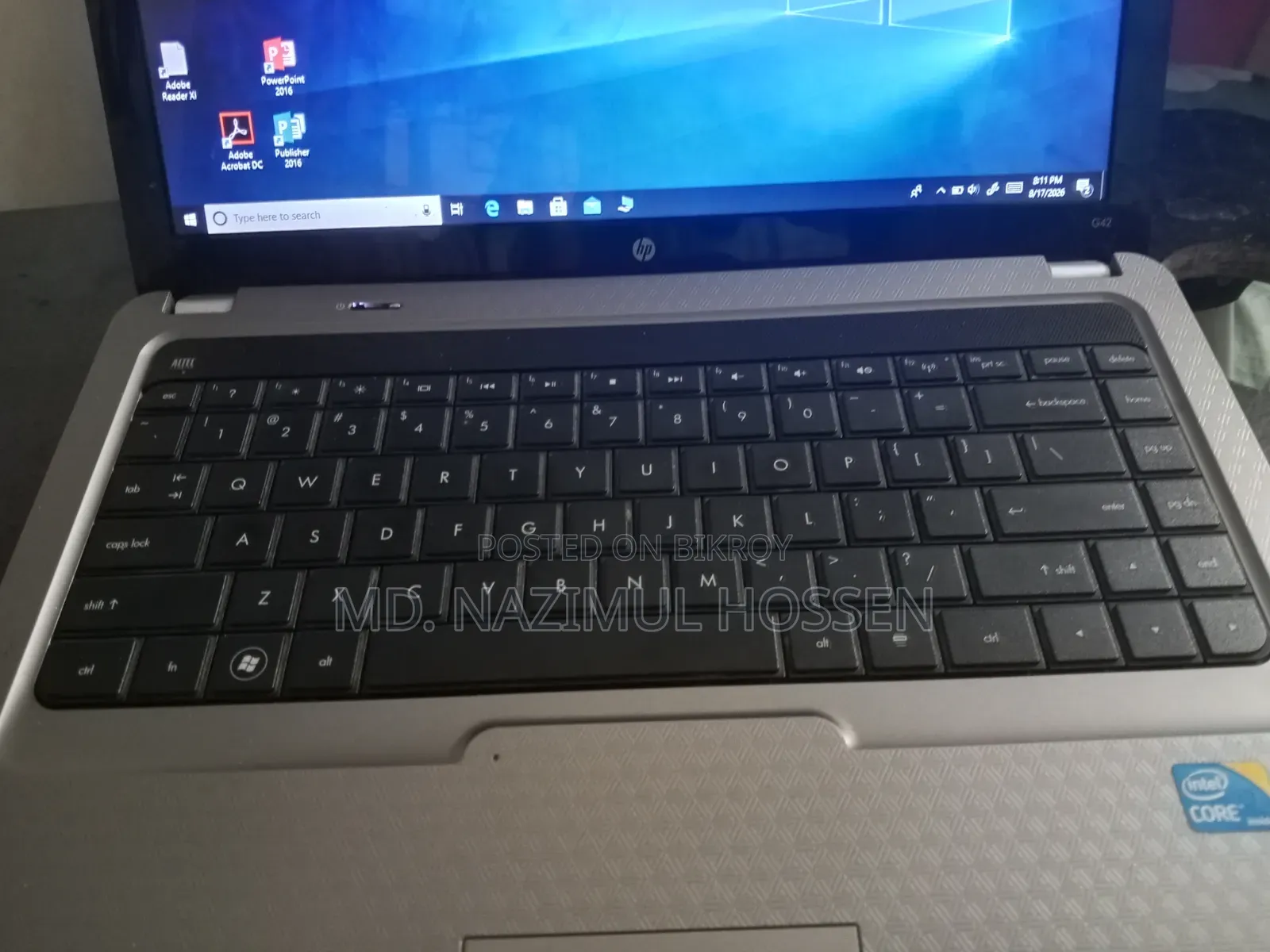Laptop HP 15 8GB Intel Core I3 HDD+SSD 512GB