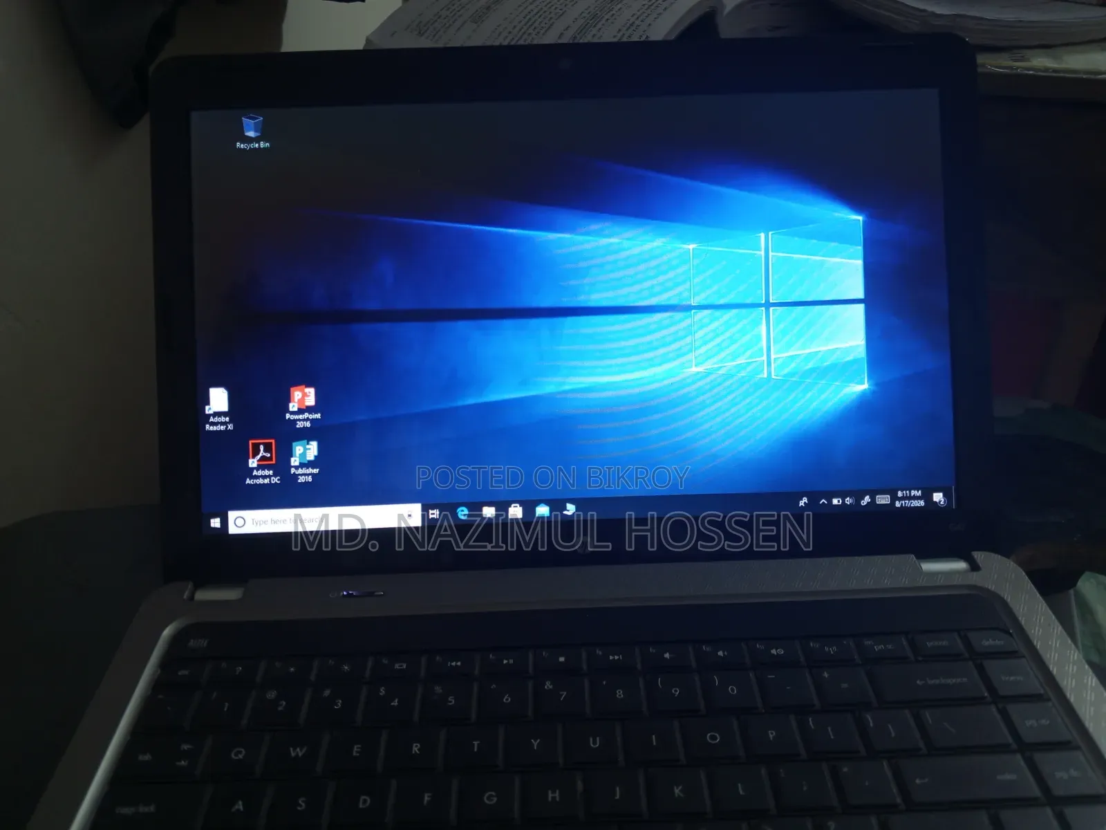 Laptop HP 15 8GB Intel Core I3 HDD+SSD 512GB