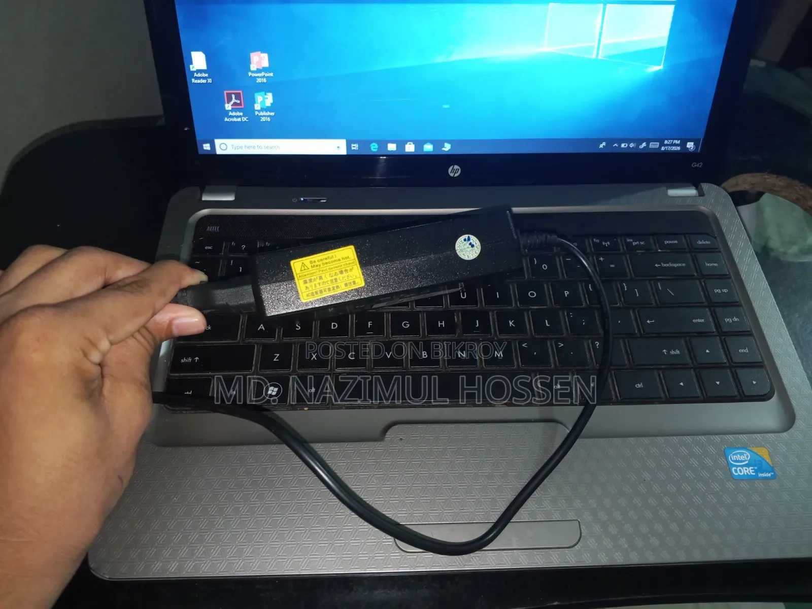 Laptop HP 15 8GB Intel Core I3 HDD+SSD 512GB