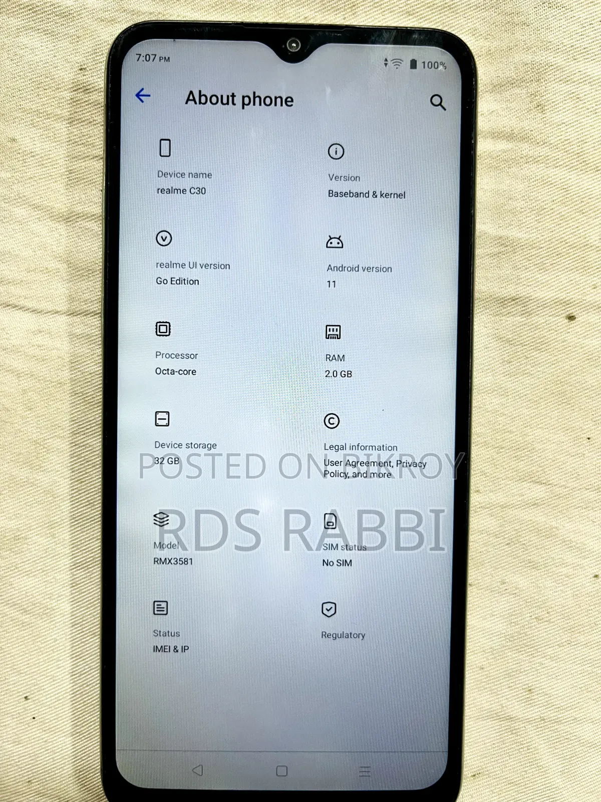 Realme C30 32 GB