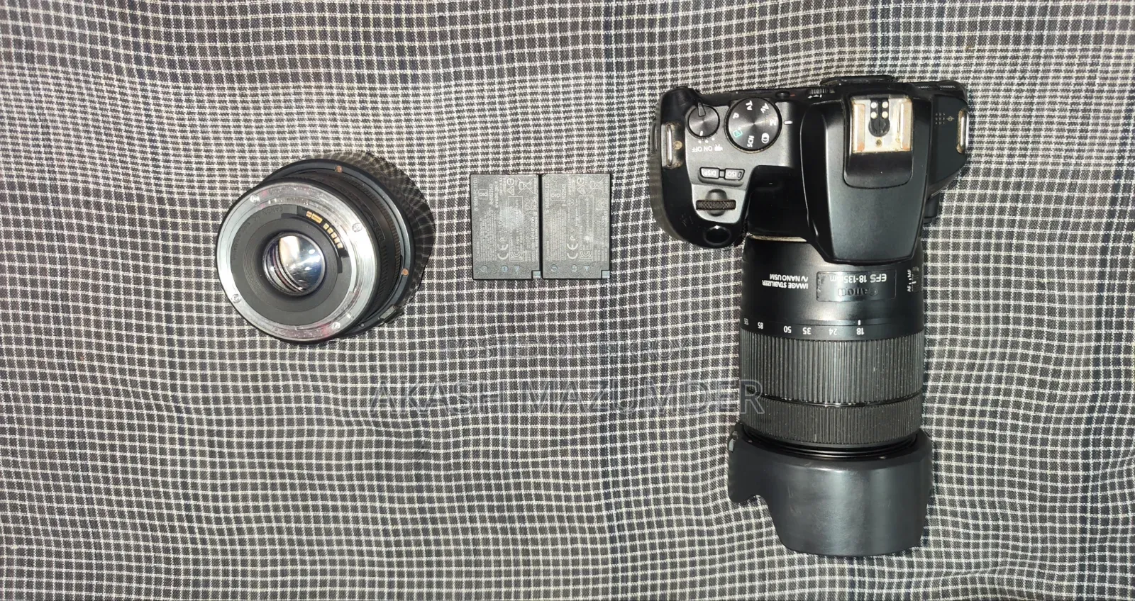 200D Mark II 18-135mm Lens and 50mm Lens