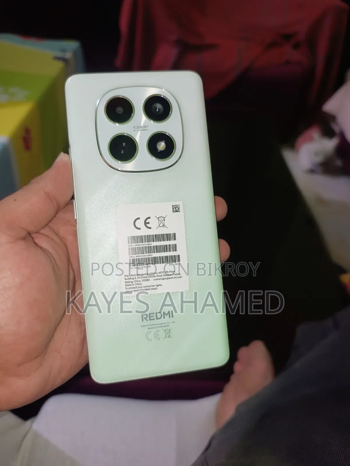 Xiaomi Redmi Note 15 256 GB Green