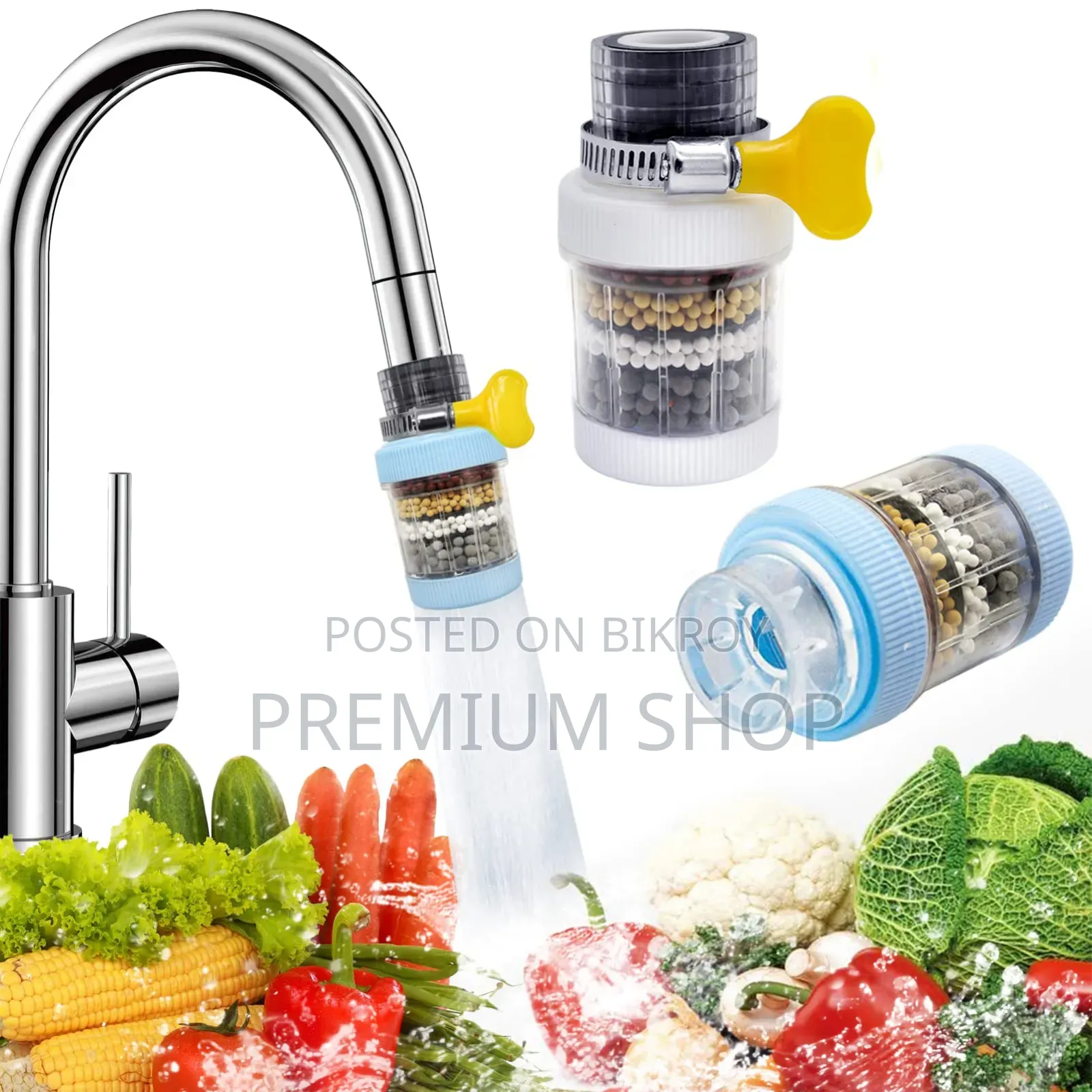 6-Layer Water Faucet Filter Purifier