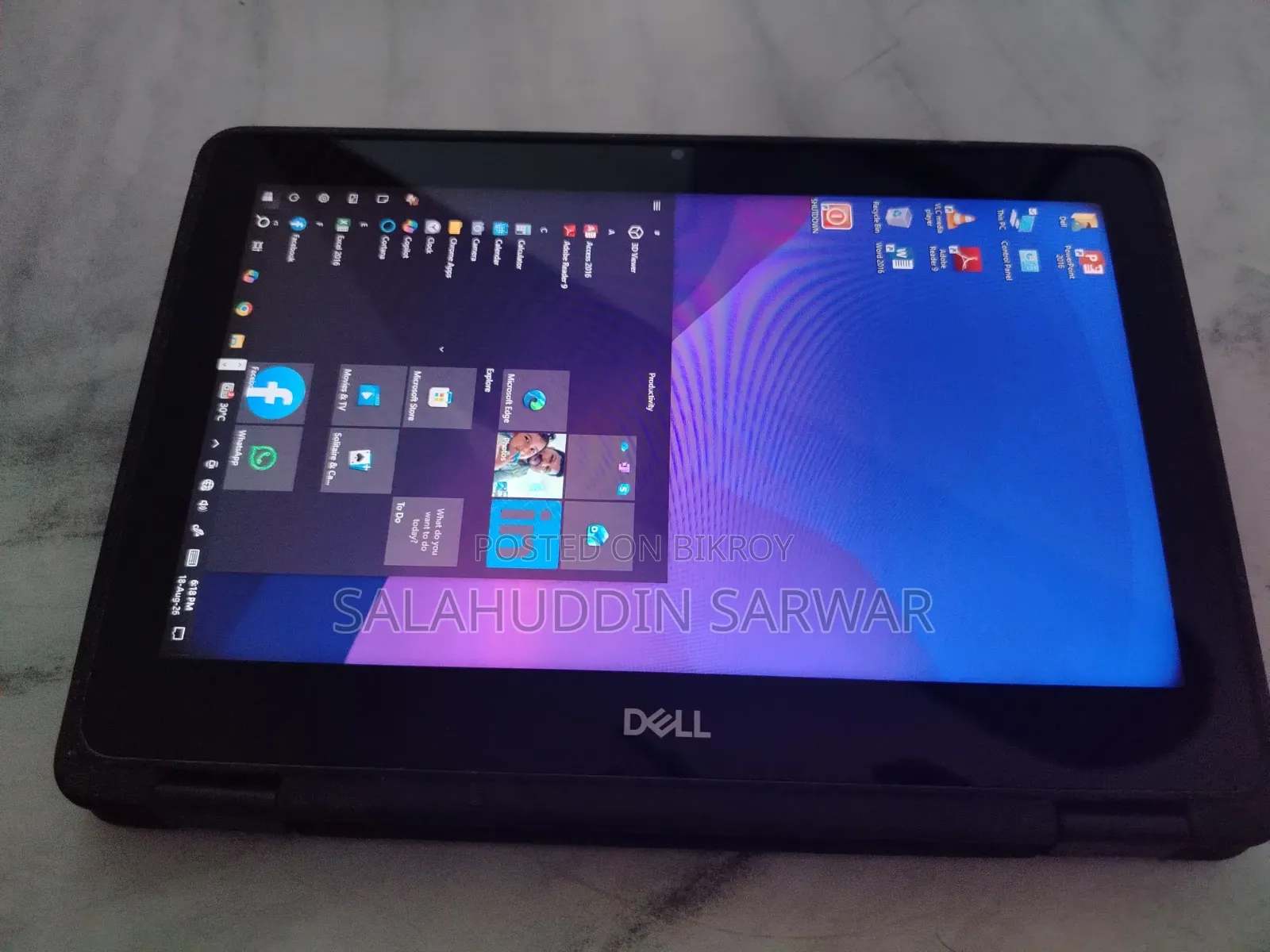 Laptop Dell Latitude 11 3190 4GB Intel Pentium SSD 128GB