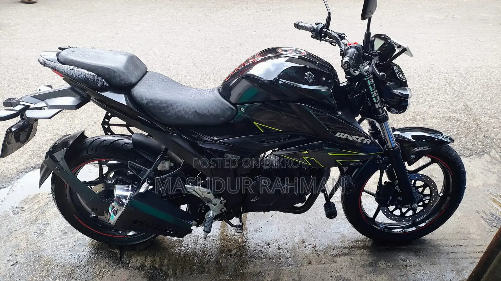 Suzuki Gixxer 2025 Black